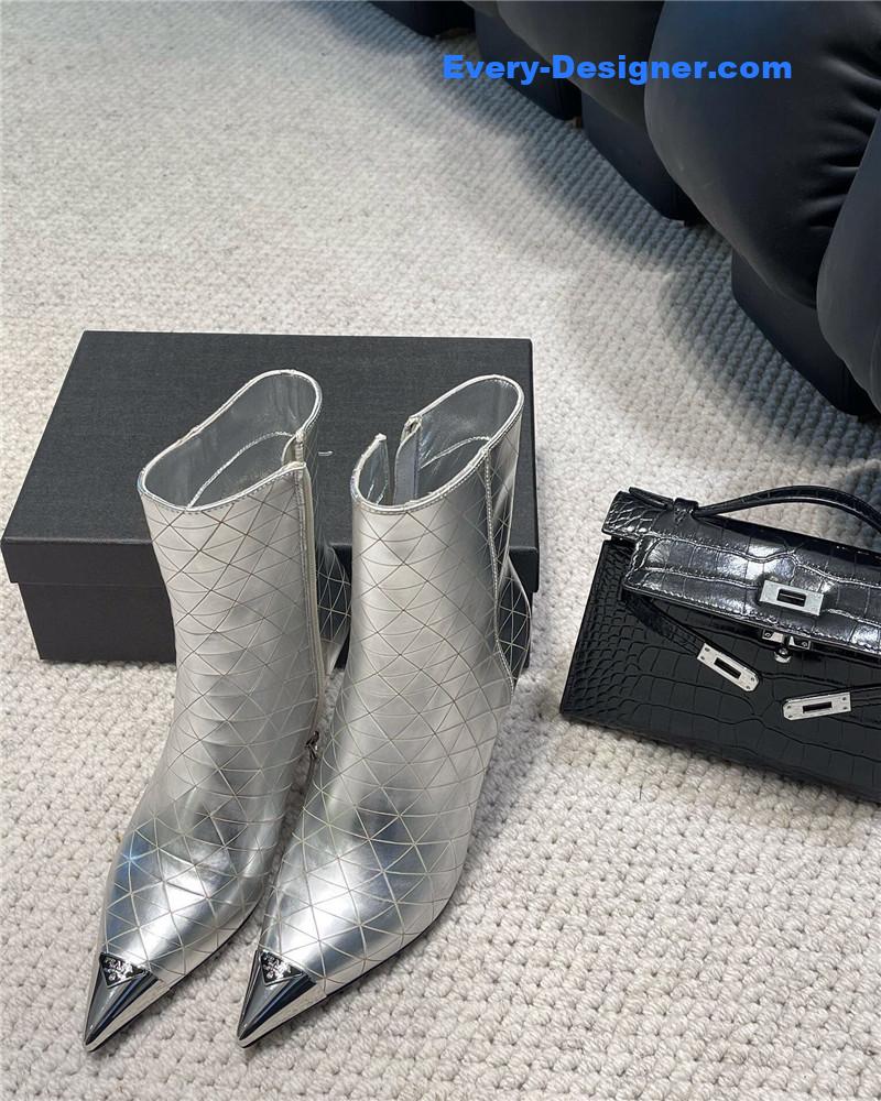 Pra*a catwalk catwalk series leather boots