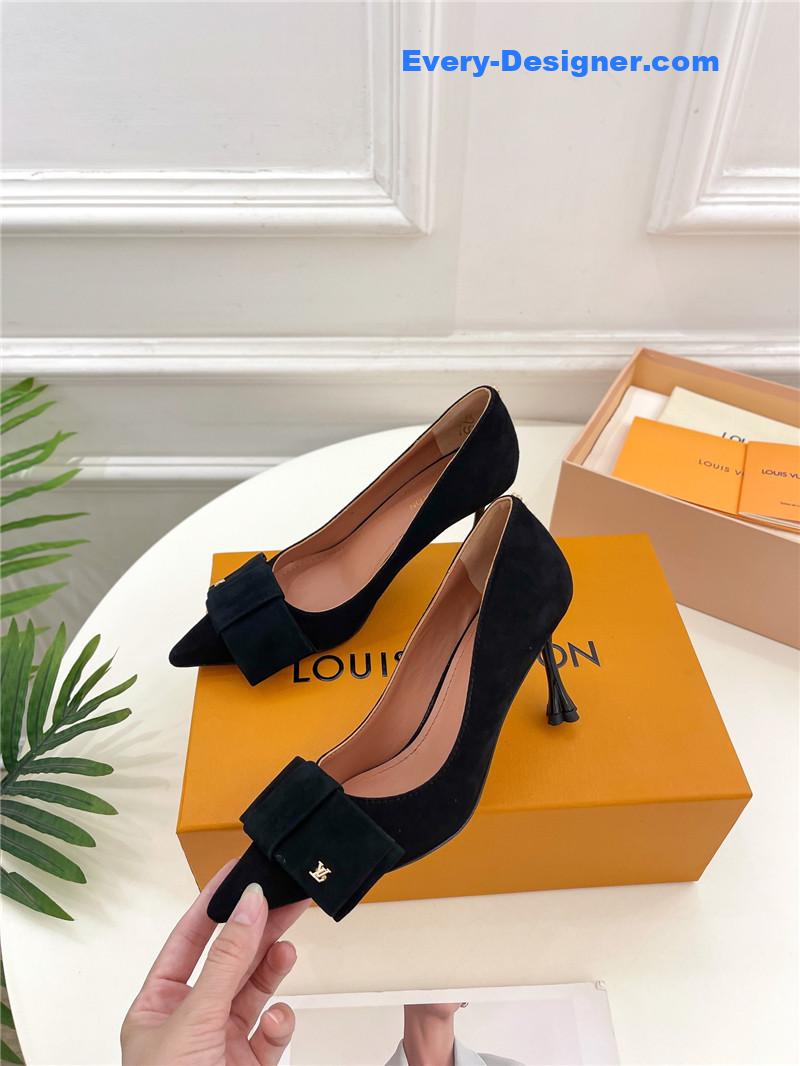 l0vis Vvtt0n lv bowknot pointed shoes