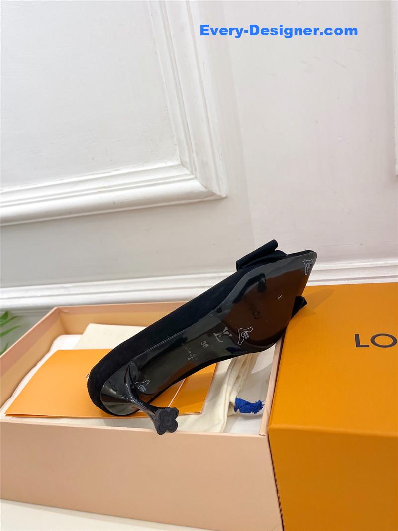 l0vis Vvtt0n lv bowknot pointed shoes