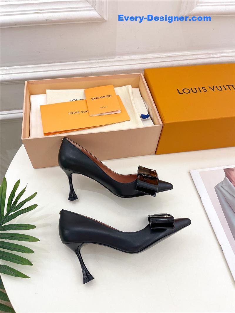 l0vis Vvtt0n lv bowknot pointed shoes