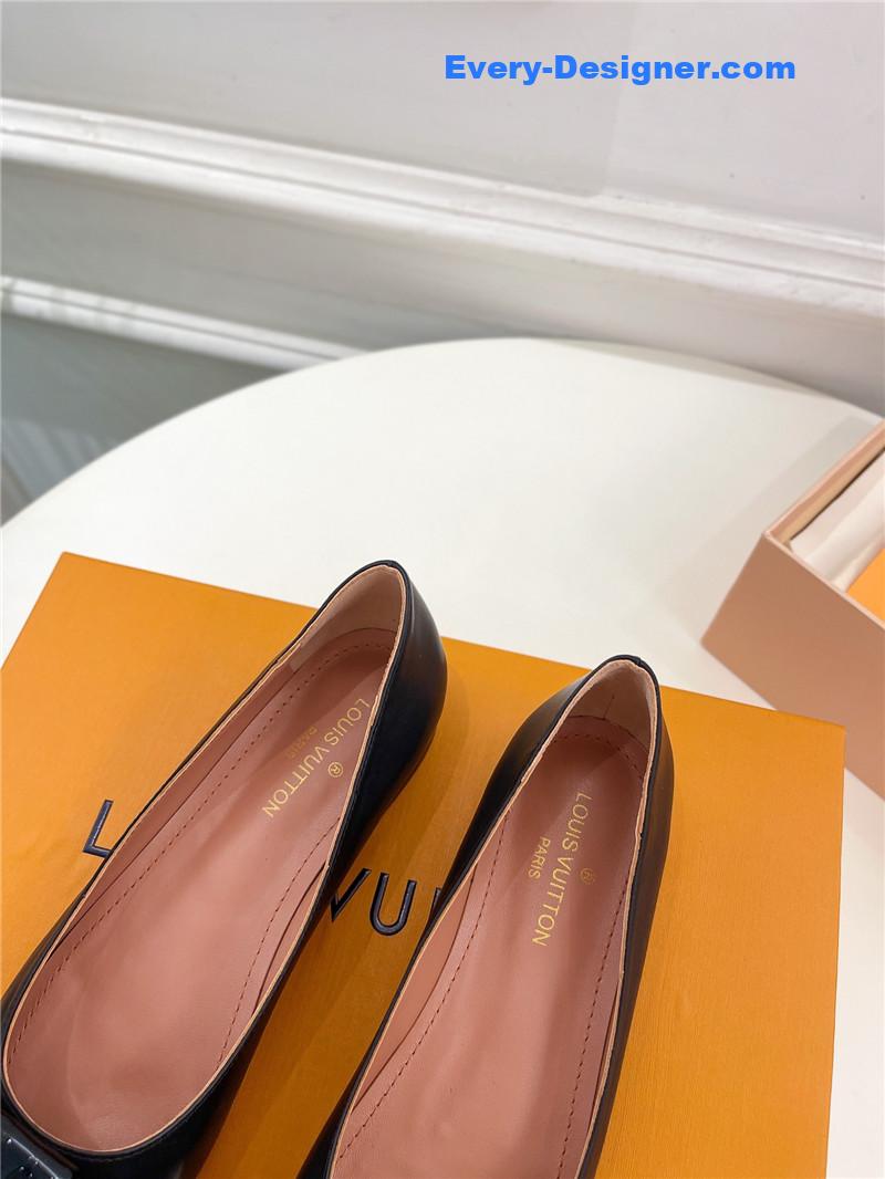 l0vis Vvtt0n lv bowknot pointed shoes