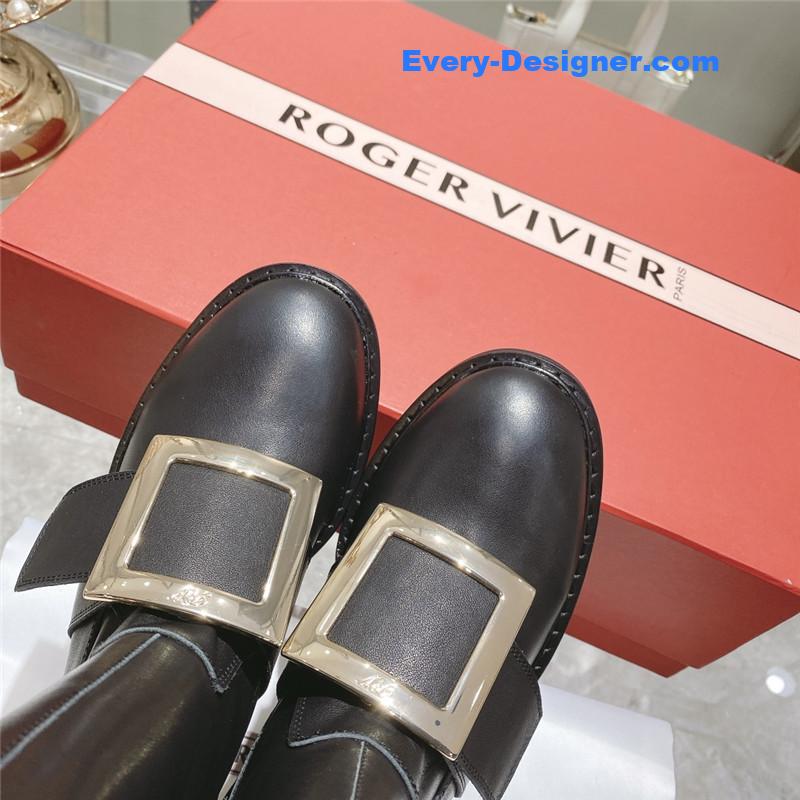 Roger vivier new mid calf boots