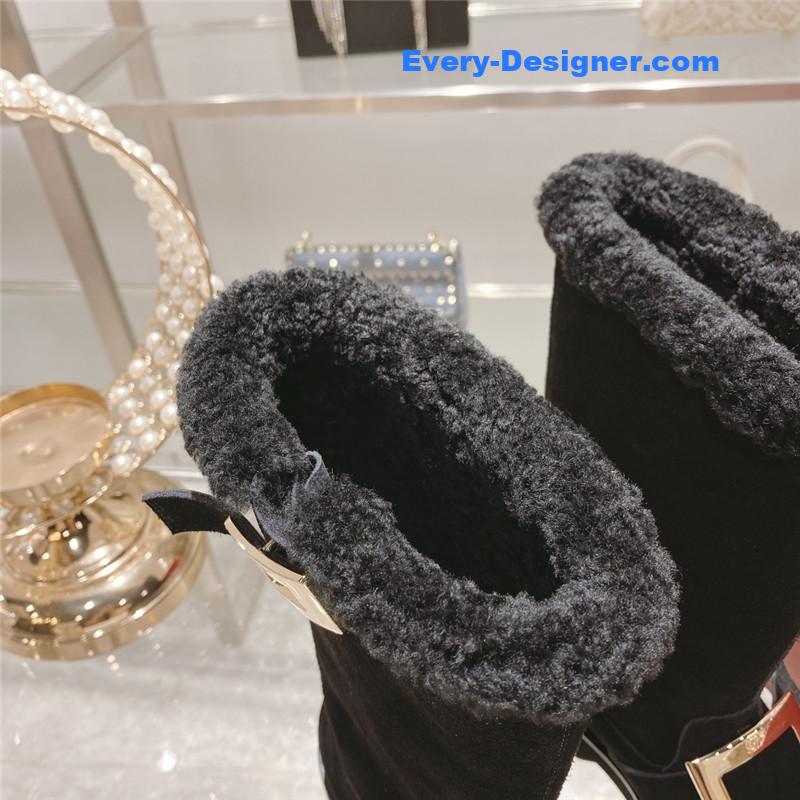 Roger vivier new mid calf boots