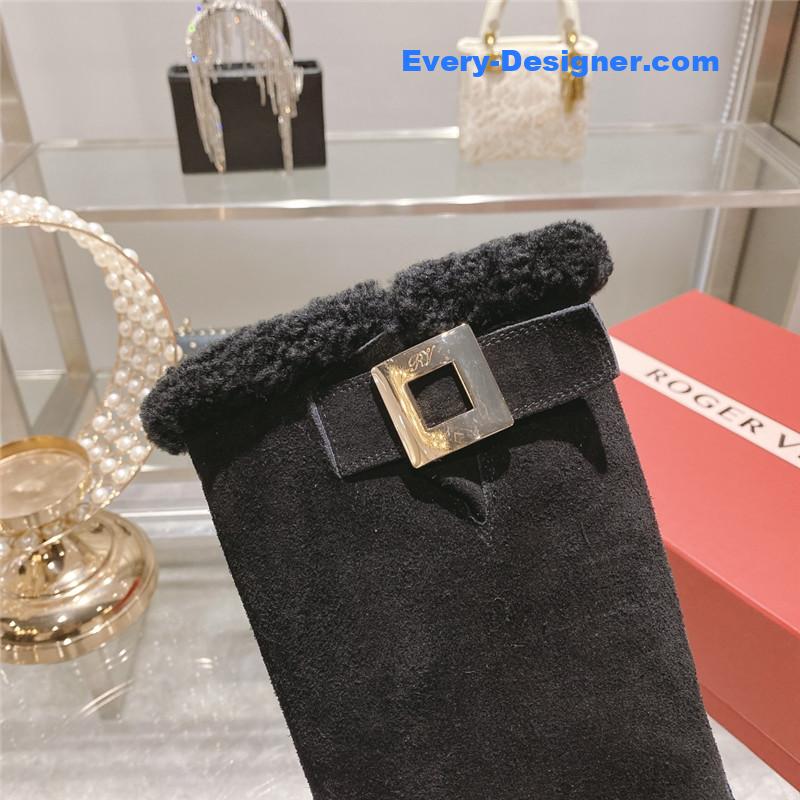 Roger vivier new mid calf boots