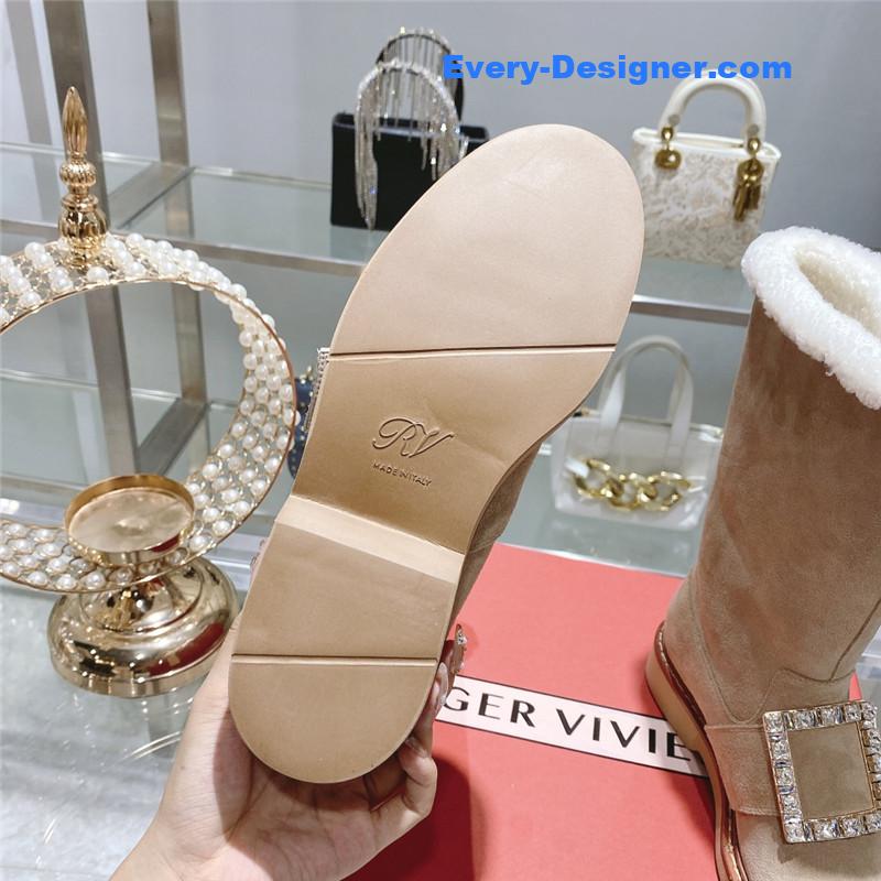 Roger vivier new mid calf boots