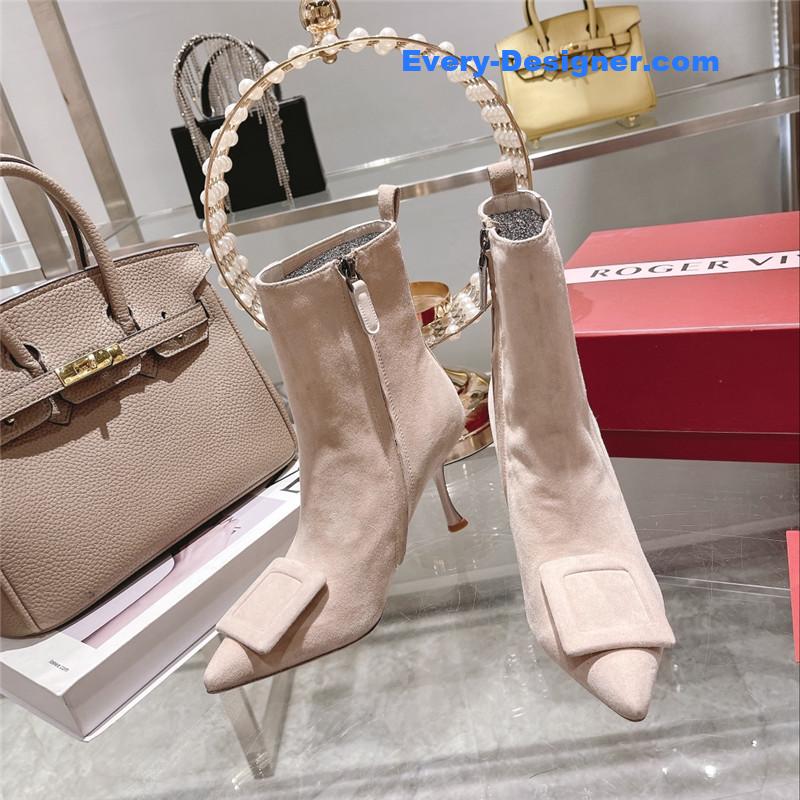 Roger vivier new Yangjing elephant towel boots