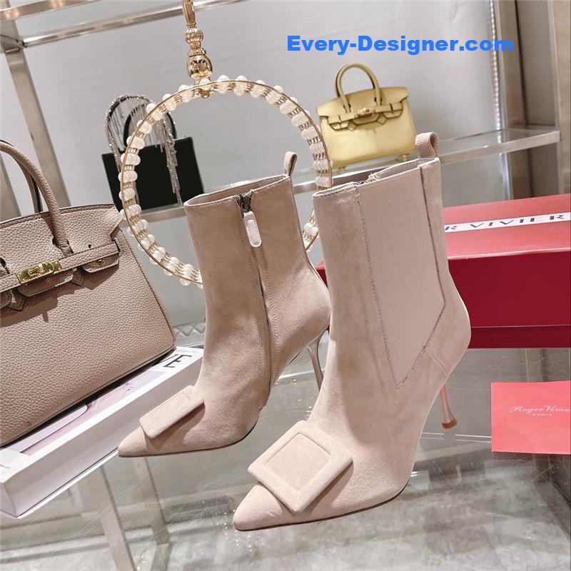 Roger vivier new Yangjing elephant towel boots