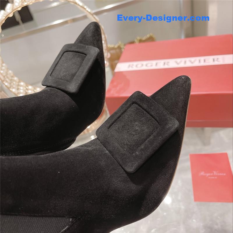 Roger vivier new Yangjing elephant towel boots