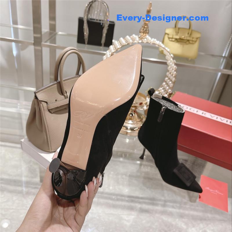 Roger vivier new Yangjing elephant towel boots