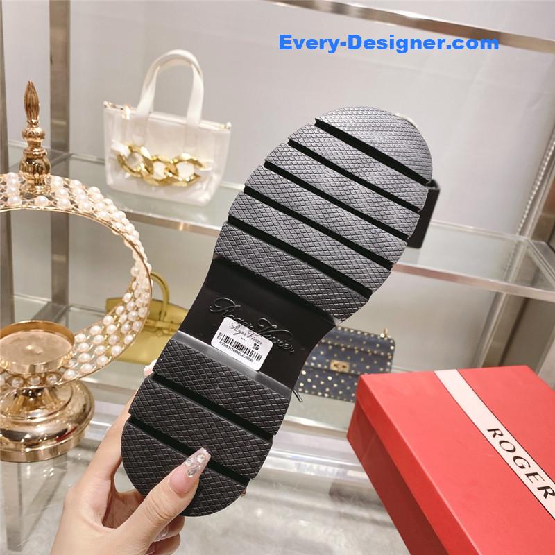 Roger vivier new boots knit boots sports high boots