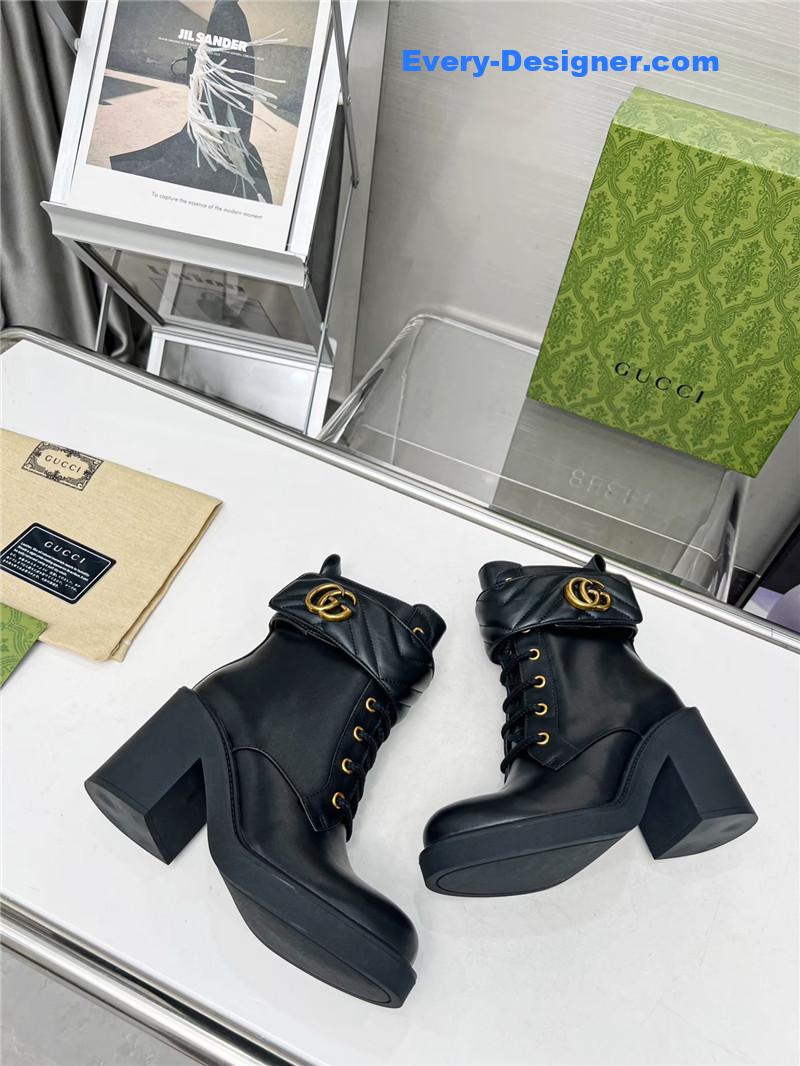 Gucci double G ankle boots