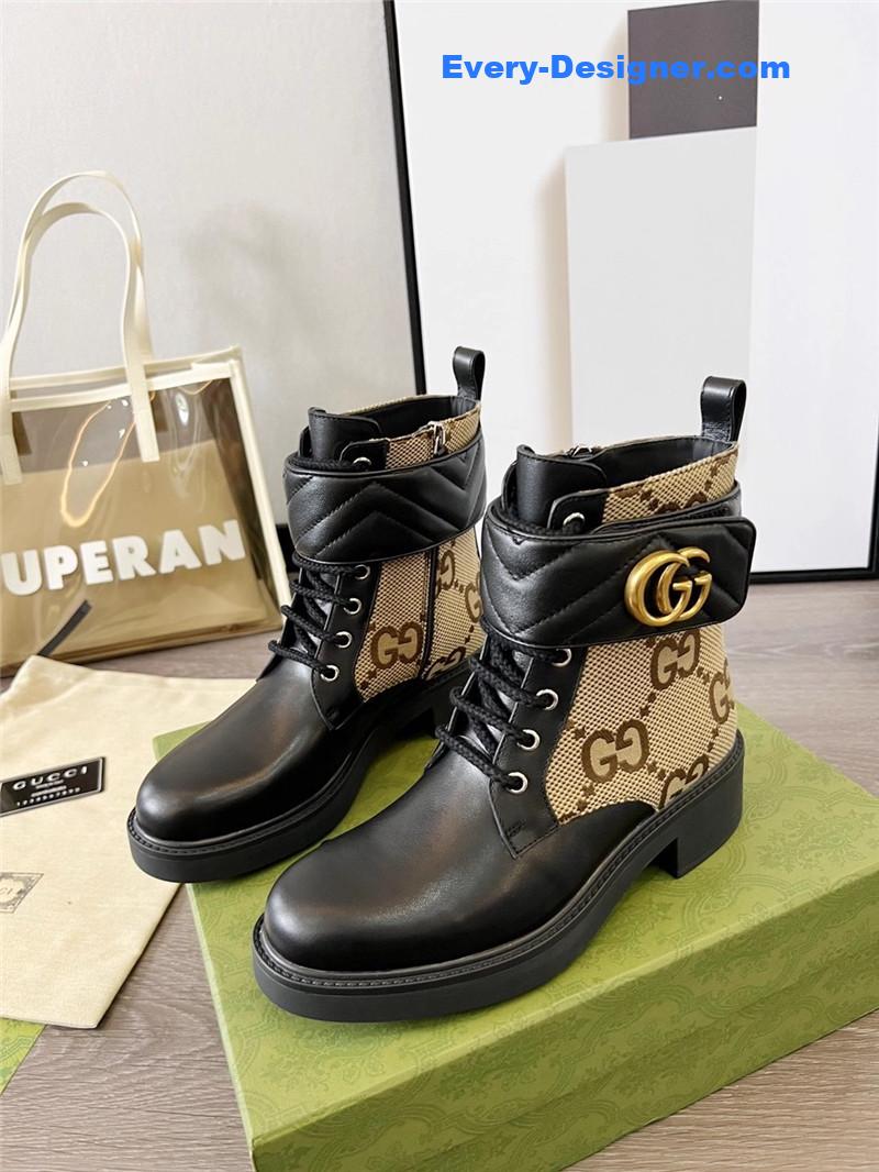 Gucci double G ankle boots
