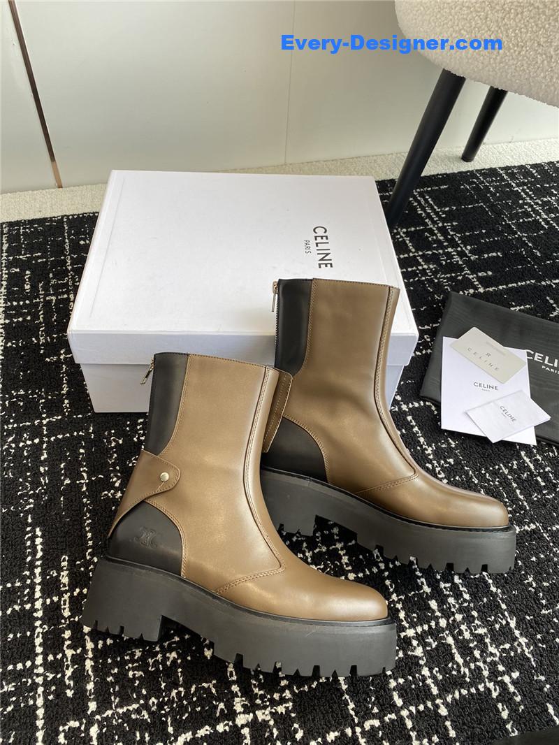 Ce1i*e autumn winter new knight boots