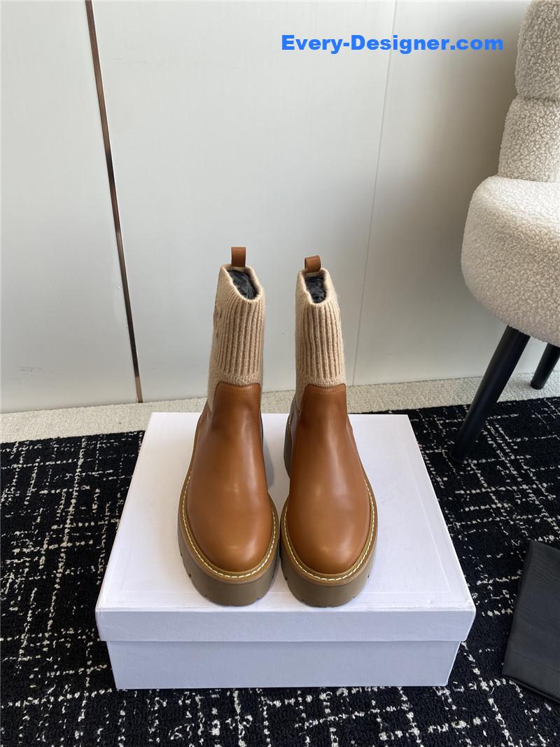 Ce1i*e autumn winter new knight boots