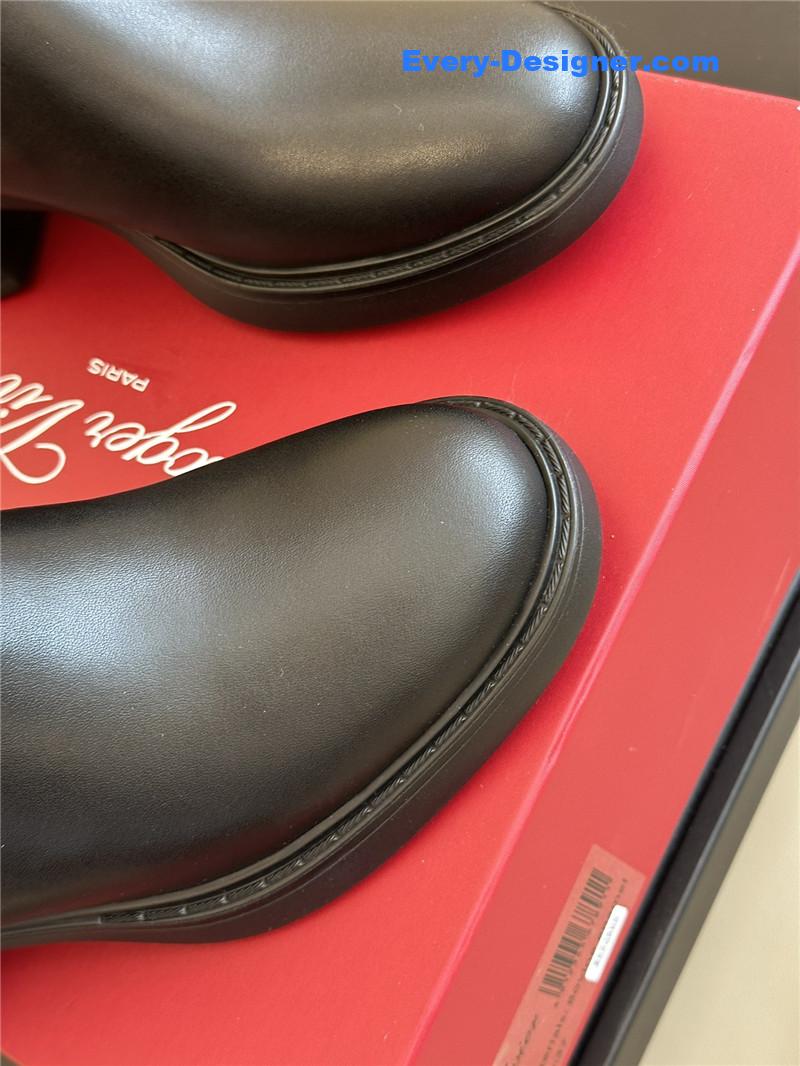 Roger vivier Square Buckle Chunky Heel Chelsea Boots