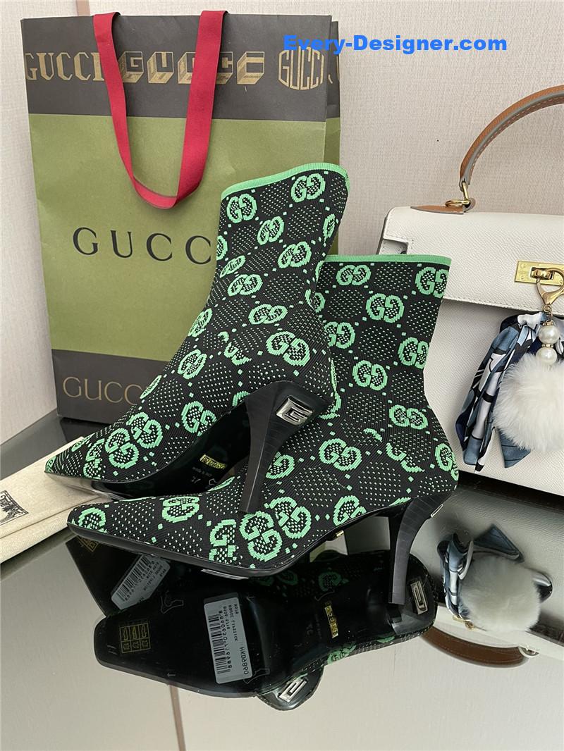 Gvc*1 new gg knitted ankle boots elastic socks boots