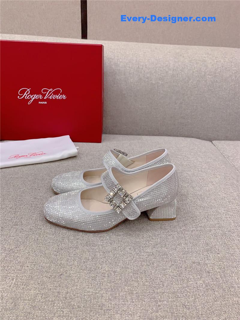 Roger vivor new high heel Mary Jane shoes