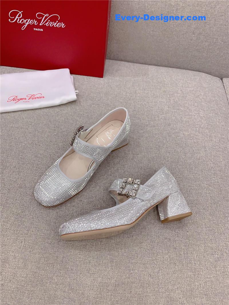 Roger vivor new high heel Mary Jane shoes