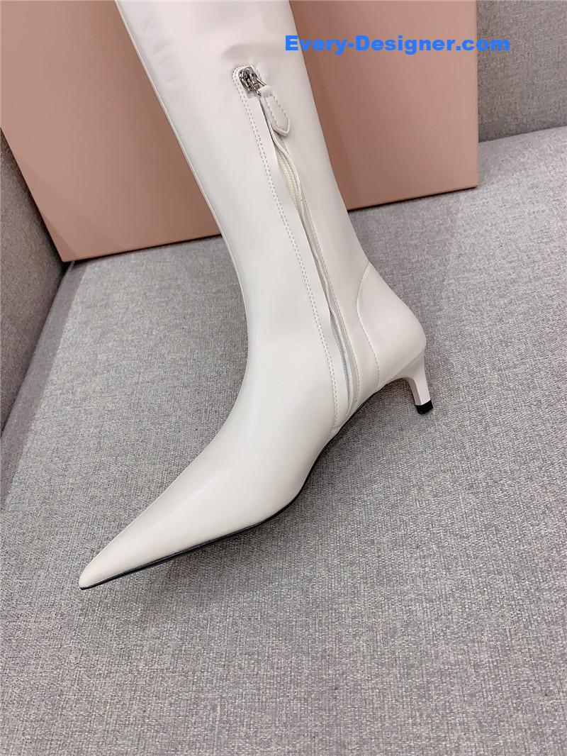 miumiu new pointed toe high heel elastic sock boots