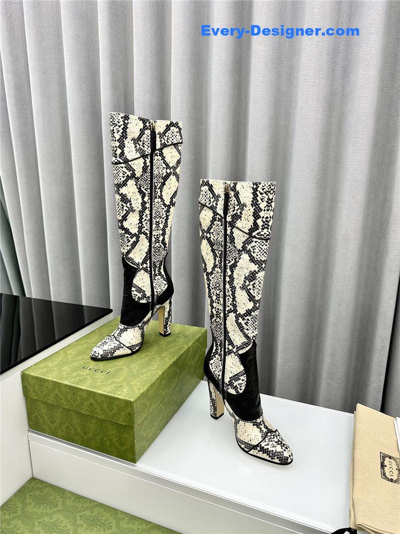 Gucci fall and winter catwalk equestrian boots