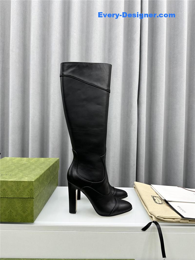 Gvc*1 fall and winter catwalk equestrian boots