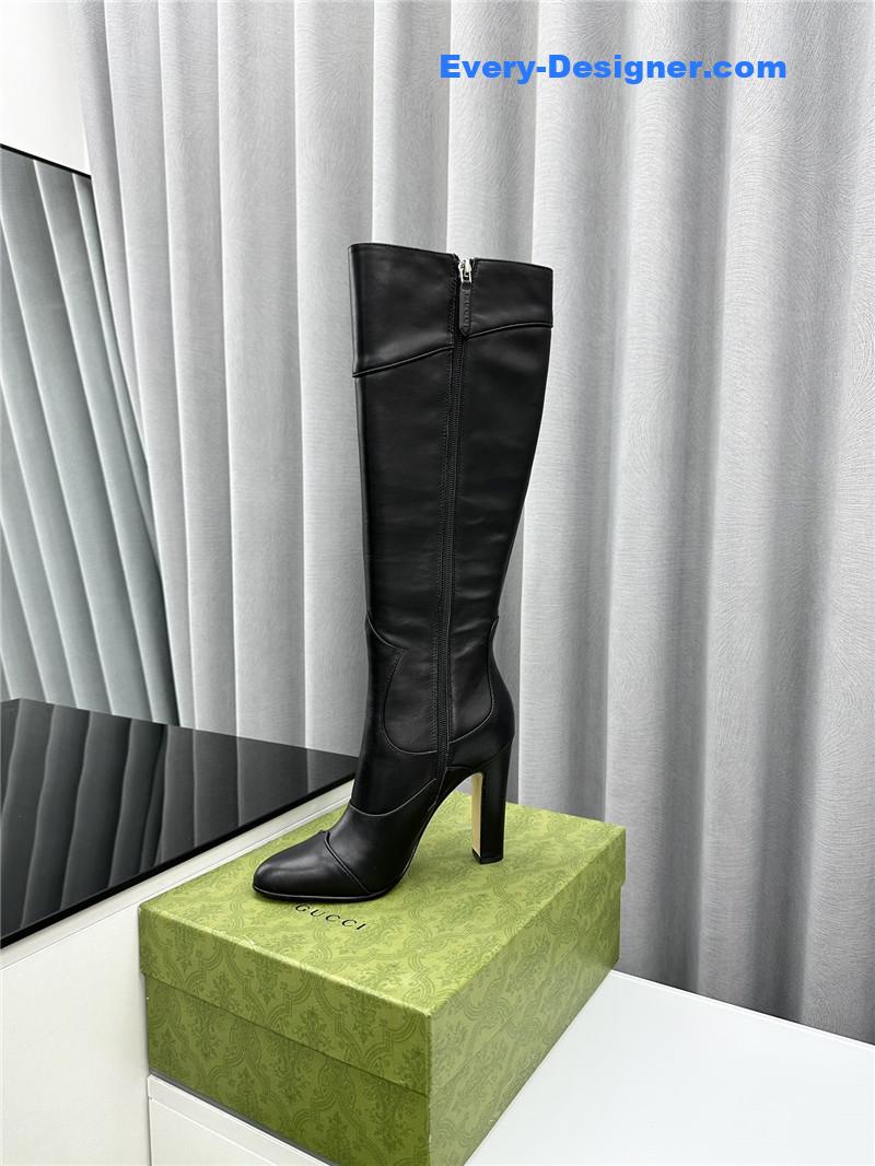 Gvc*1 fall and winter catwalk equestrian boots