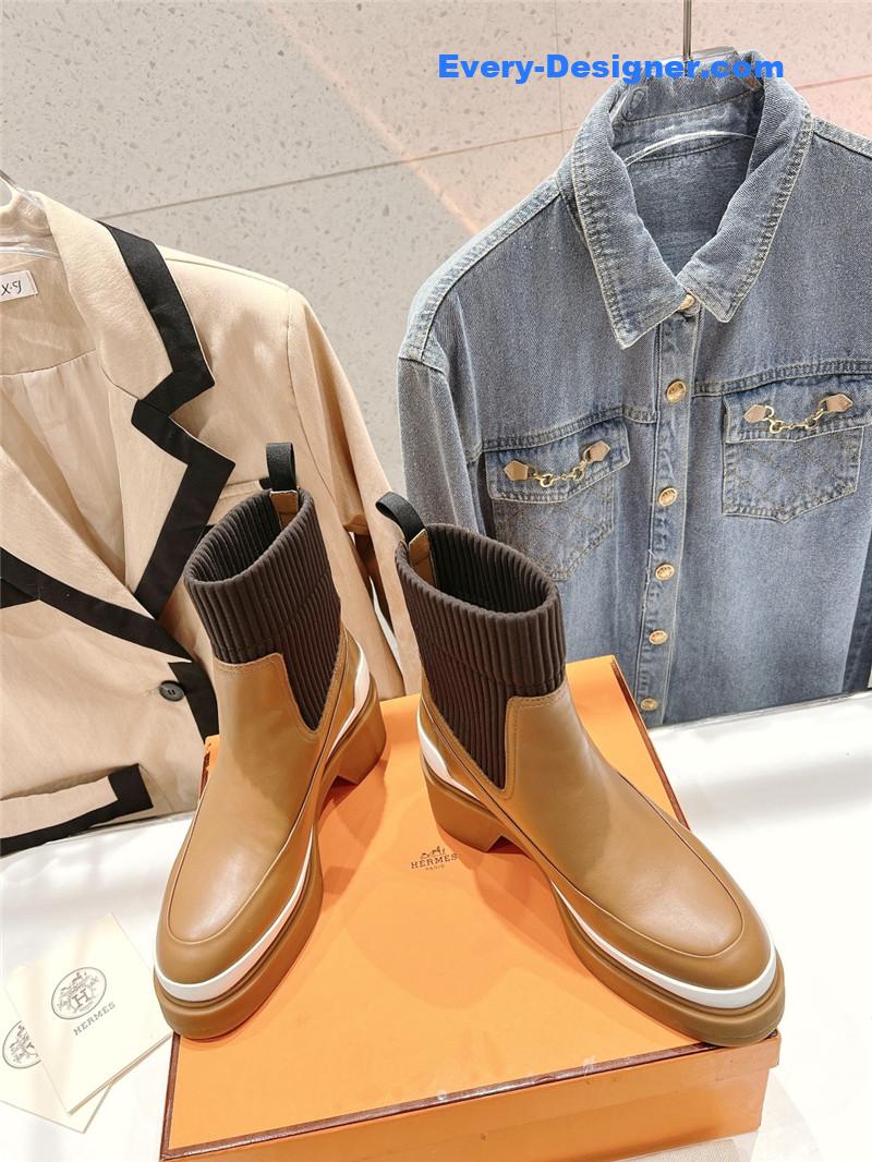 Hermes new autumn and winter Chelsea boots