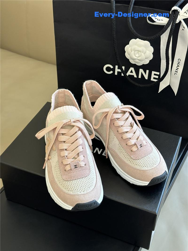 Chanel classic socks sneakers