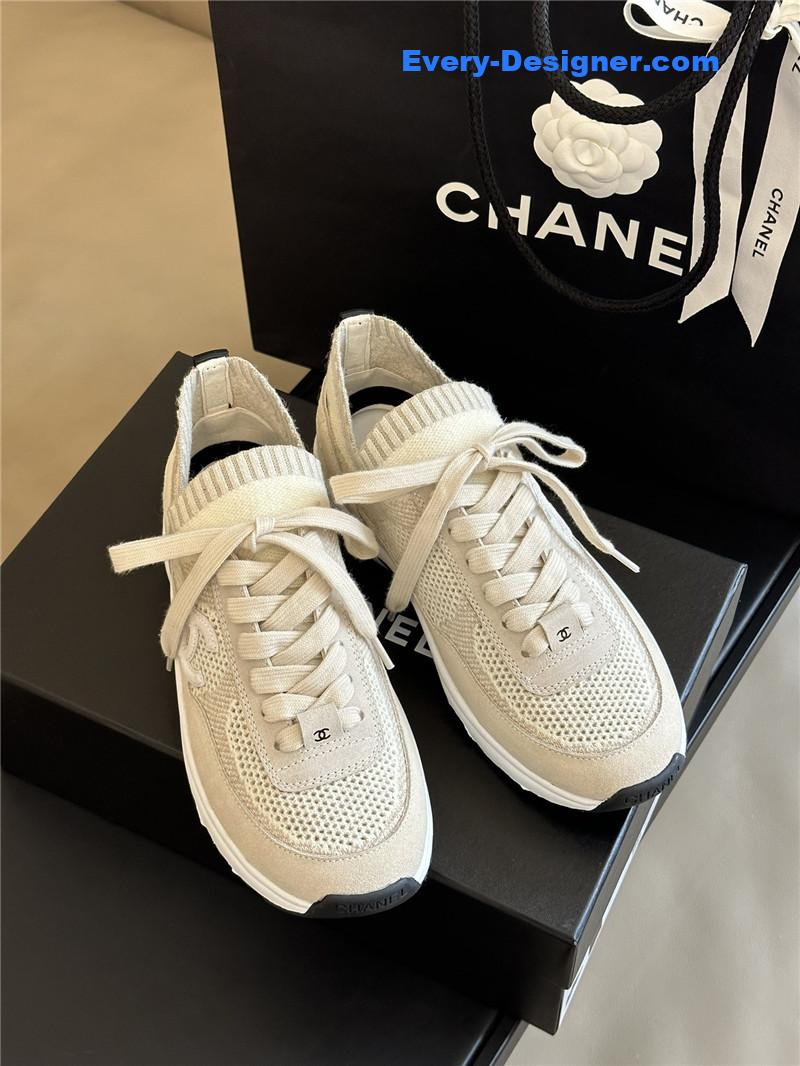 Chanel classic socks sneakers