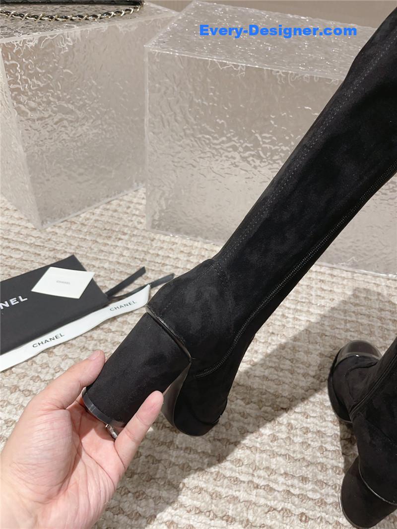 CC catwalk platform high heel boots