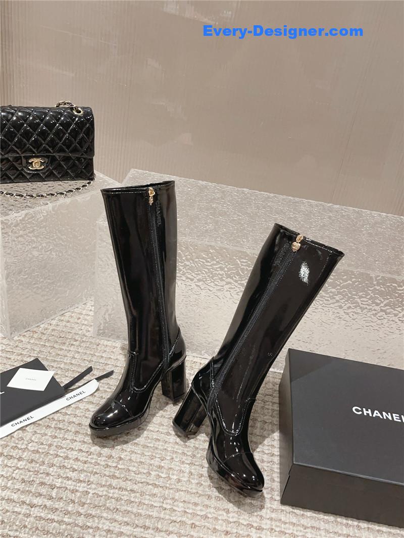 CC catwalk platform high heel boots