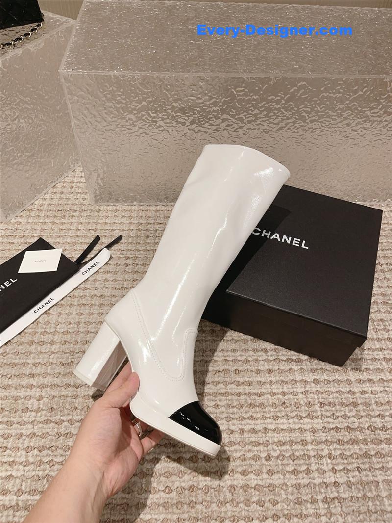 CC catwalk platform high heel boots