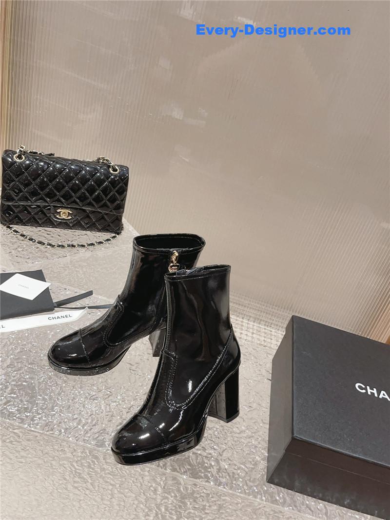 CC catwalk platform high heel boots