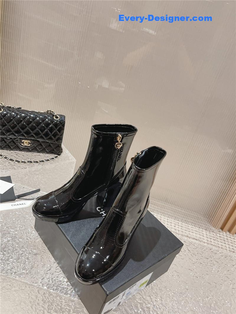 CC catwalk platform high heel boots