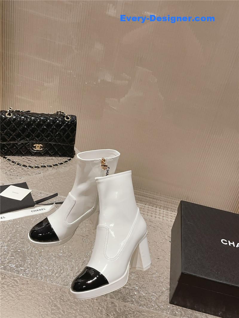 CC catwalk platform high heel boots