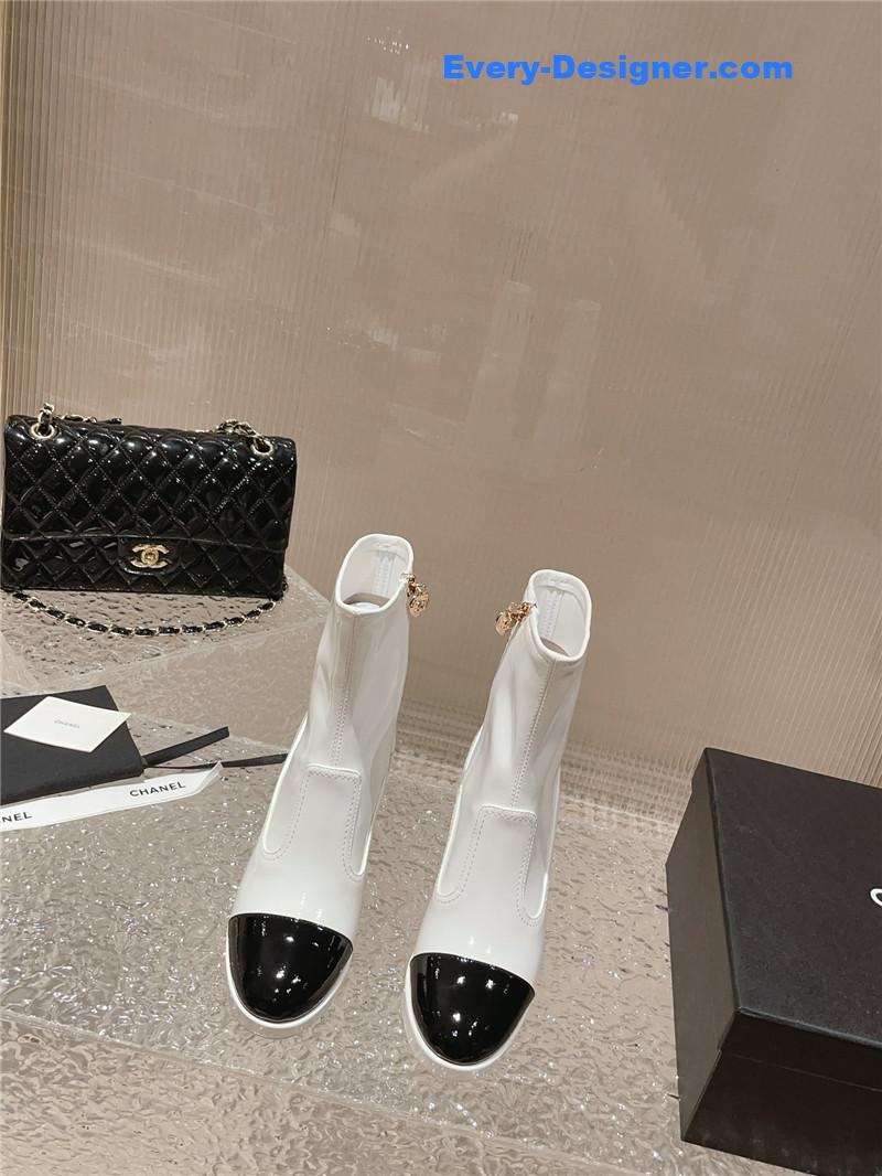 CC catwalk platform high heel boots