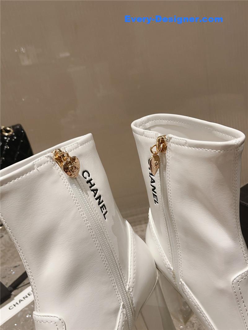 CC catwalk platform high heel boots