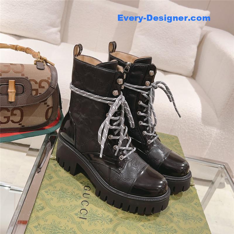 Gucci new martin boots