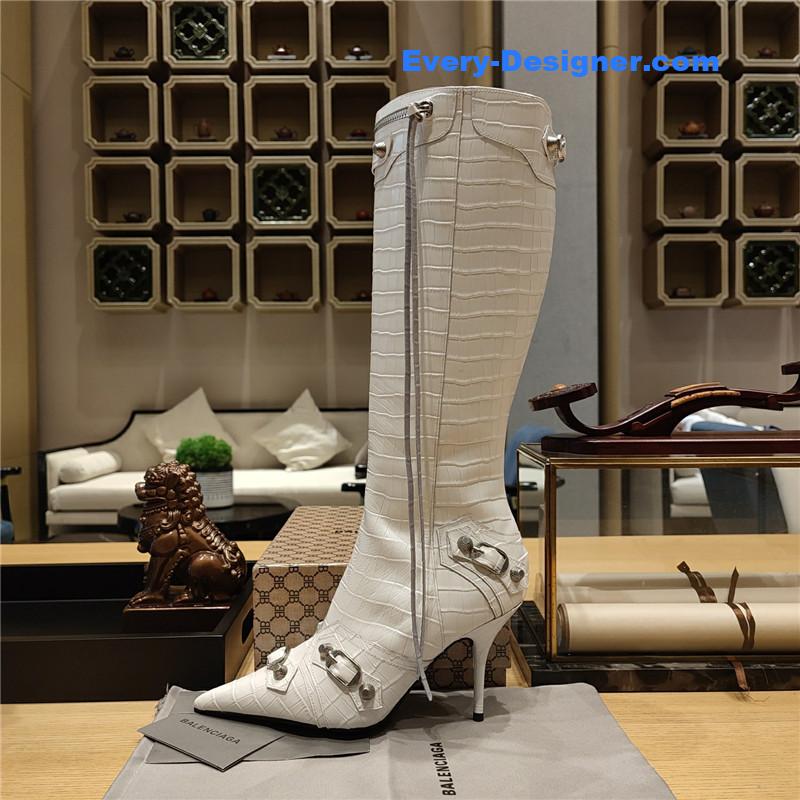 Ba1en*iaga metal stud le cagloe motorcycle boots