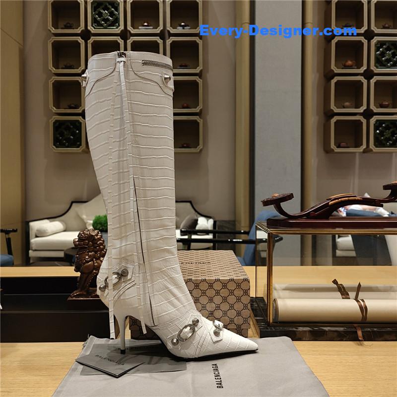 Ba1en*iaga metal stud le cagloe motorcycle boots