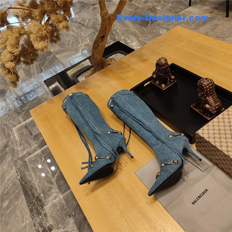 Ba1en*iaga metal stud le cagloe motorcycle boots