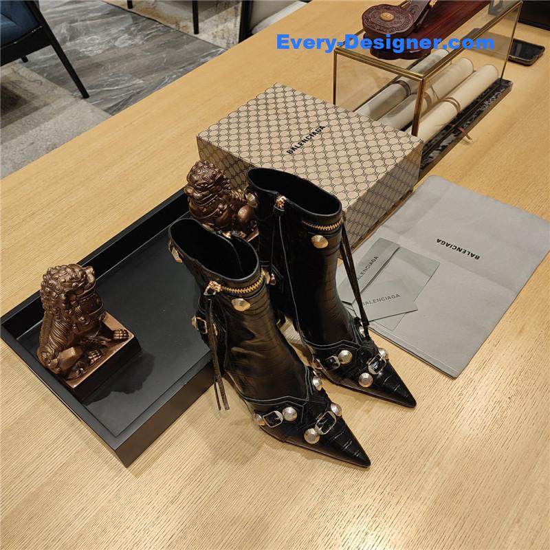 Ba1en*iaga metal stud le cagloe motorcycle boots