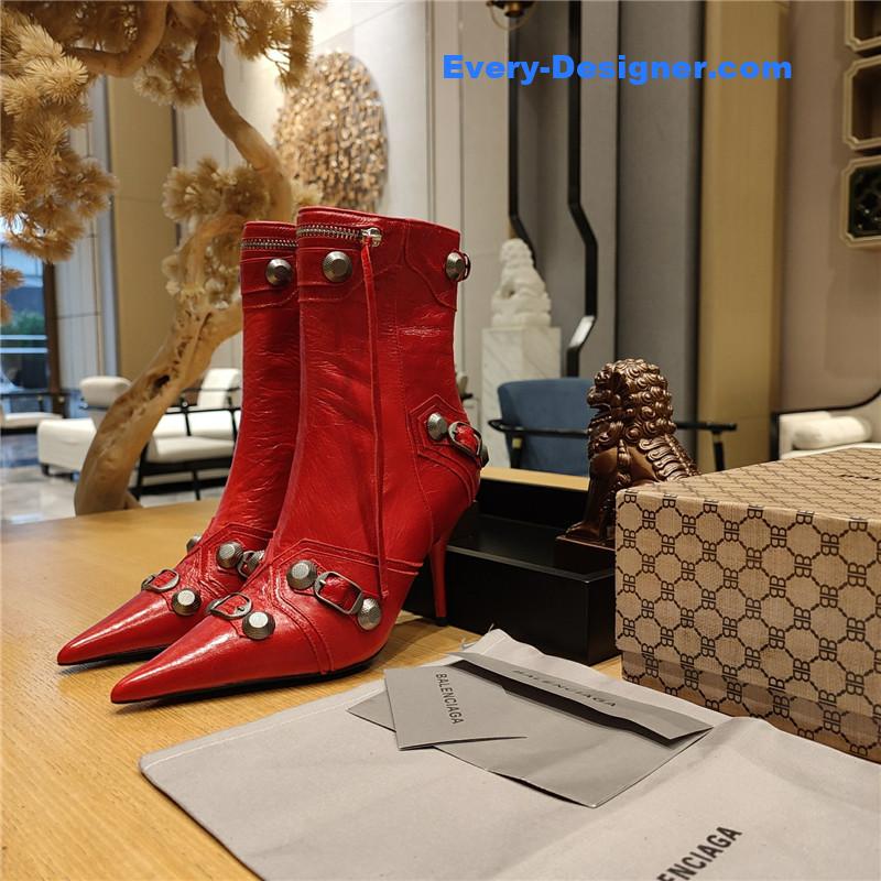 Ba1en*iaga metal stud le cagloe motorcycle boots