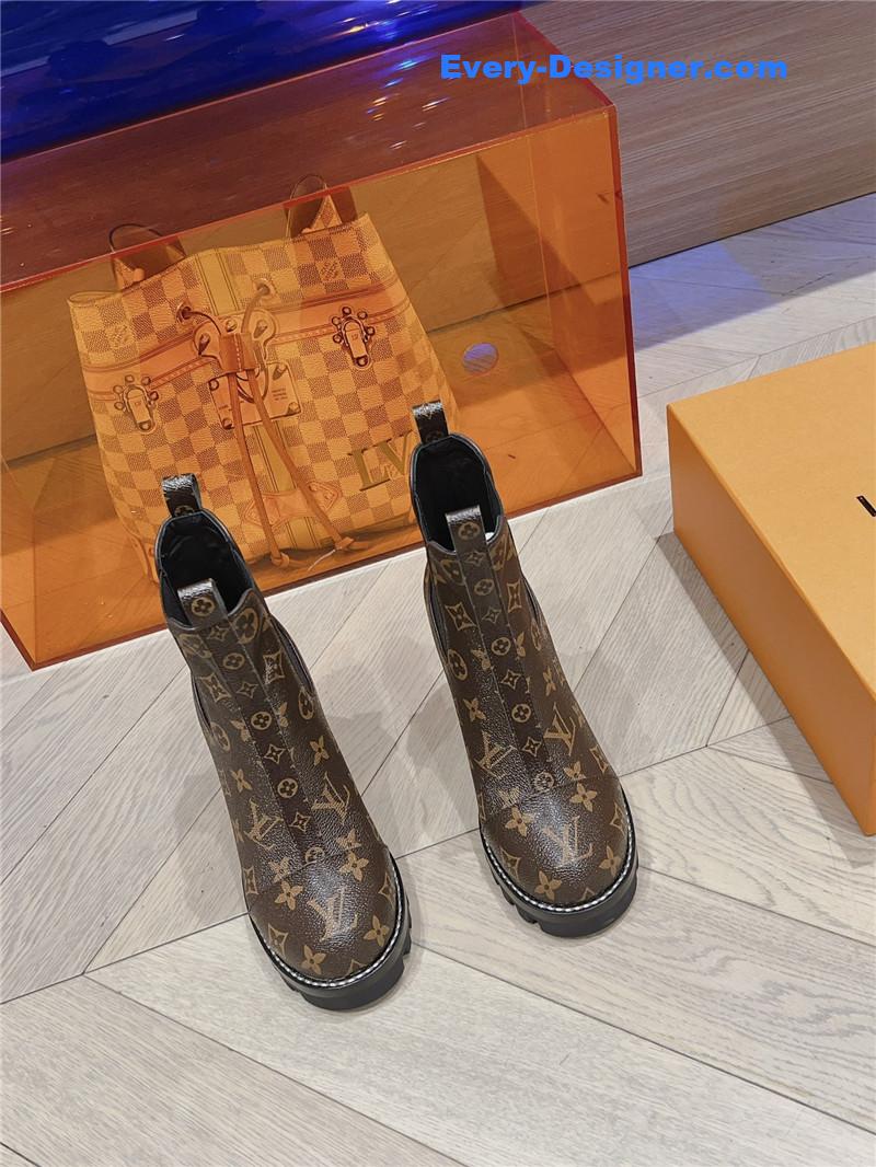 louis vuitton LV new autumn and winter high heel boots