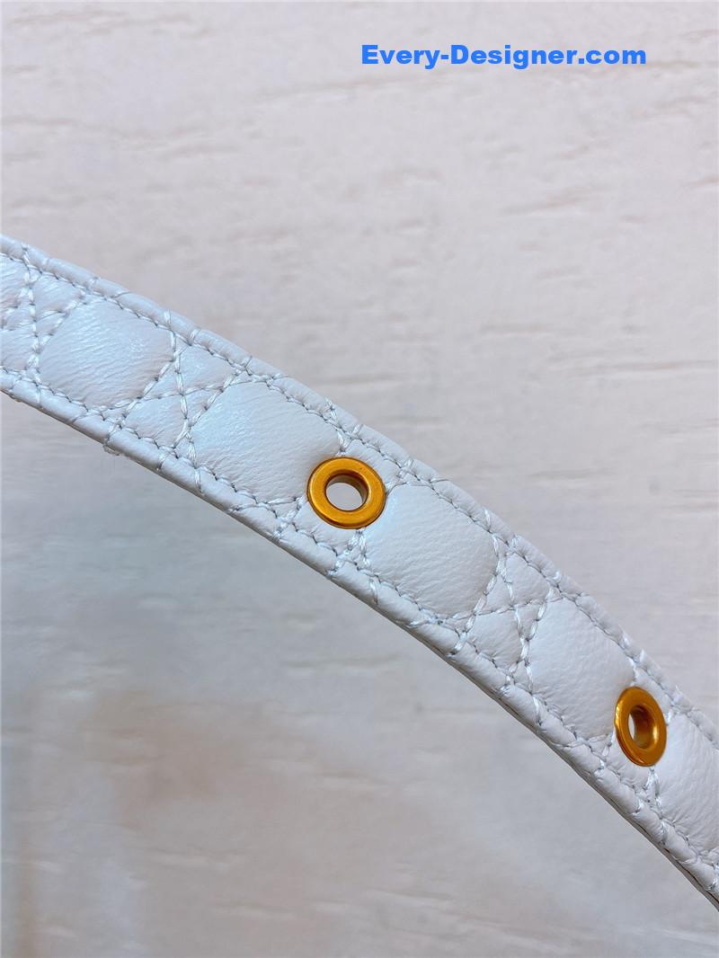 D10r gold finish metal cd belt