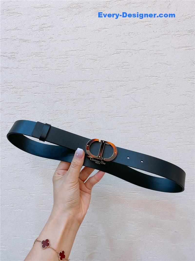 dior gold brass metal 30 Montaigne *CD* belt