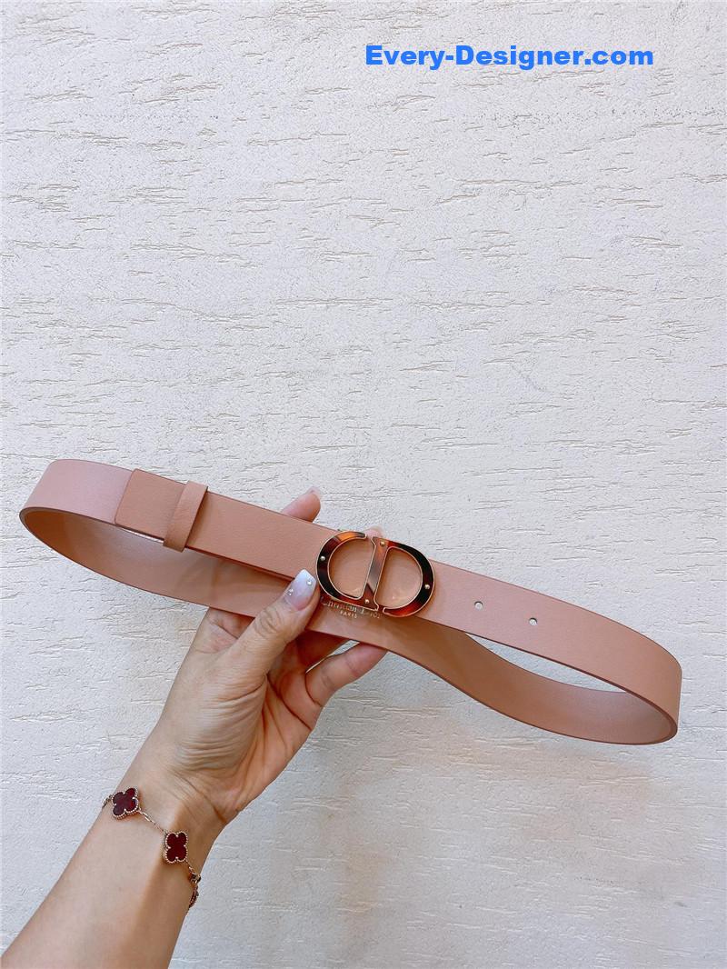 dior gold brass metal 30 Montaigne *CD* belt