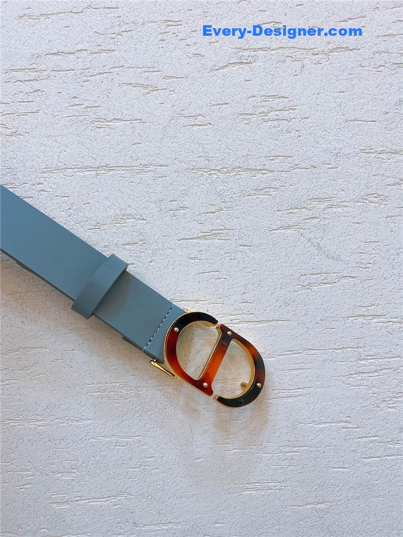 dior gold brass metal 30 Montaigne *CD* belt