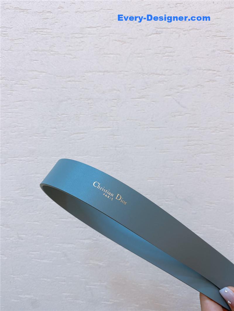 dior gold brass metal 30 Montaigne *CD* belt