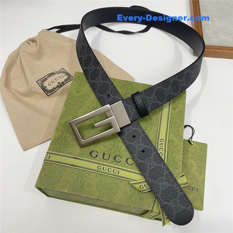 Gvc*1 three-claw pigskin leather belt